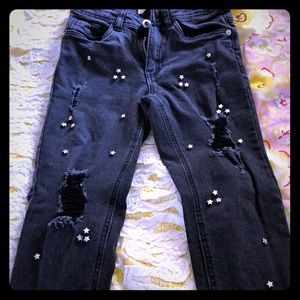 Zara girls jeans